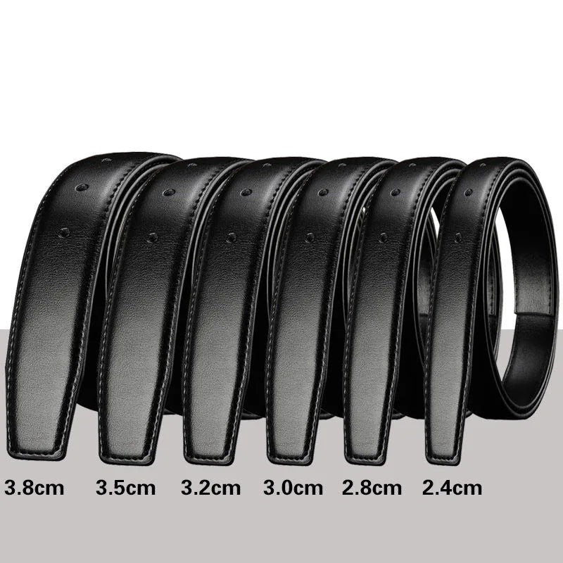 Only Belt Without Buckle Genuine Leather