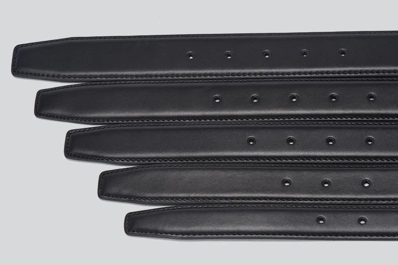 Only Belt Without Buckle Genuine Leather